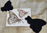 Monarch Closed Wings - ArtFoamie
