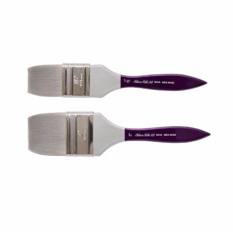 Silver Brush Limited - Silver Silk 88 Wide Wash Brushes