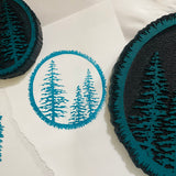 Pine Tree Circle - ArtFoamie