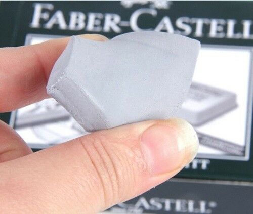 Faber-Castell USA 127220 Kneadable Eraser Grey in Protective Case