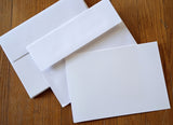 Card Blanks with Envelopes - 8 Packs