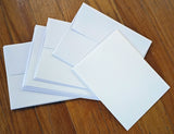 Card Blanks with Envelopes - 8 Packs