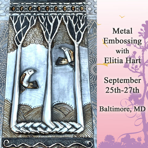 Art Escapade - Metal Embossing with Elitia Hart