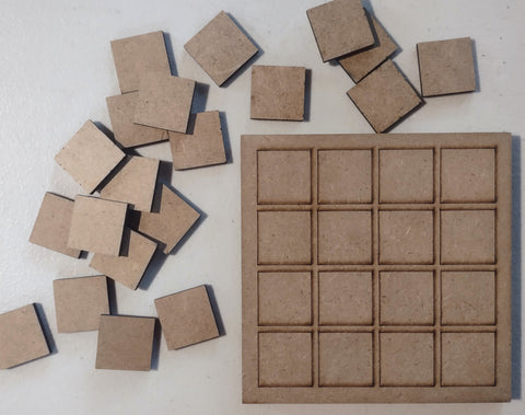 Paper Mosaic - Layout Board and Tiles
