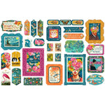Graphic 45 Die-Cut Assortment Let's Get Artsy Tags & Frames
