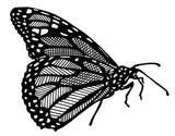 Monarch Closed Wings - ArtFoamie