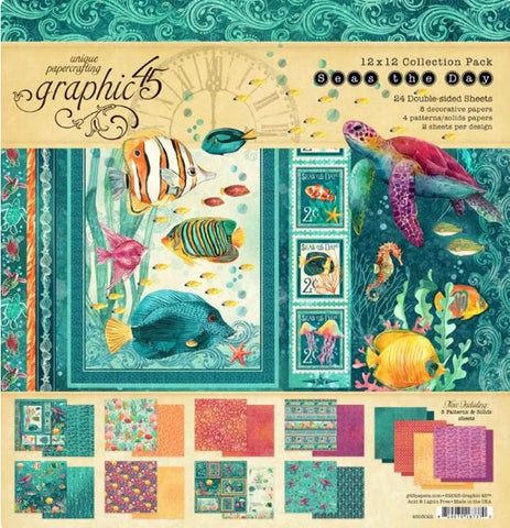 Seas the Day 12"x12"