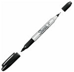 Sharpie® Twin Tip Permanent Marker, Black