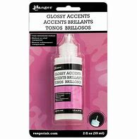 Ranger Glossy Accents, Mini Glossy Accents 0.5 oz, Adhesives