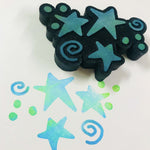 Kae Pea | Star Sprinkles | Foam Stamp