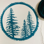 Pine Tree Circle - ArtFoamie