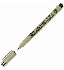 Pigma Micron - Black Pens – The Queen's Ink