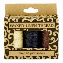 Lineco Waxed Linen Thread – The Queen's Ink